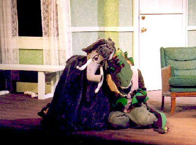 Poor mamoth and dinosaur...aren't going to live much longer